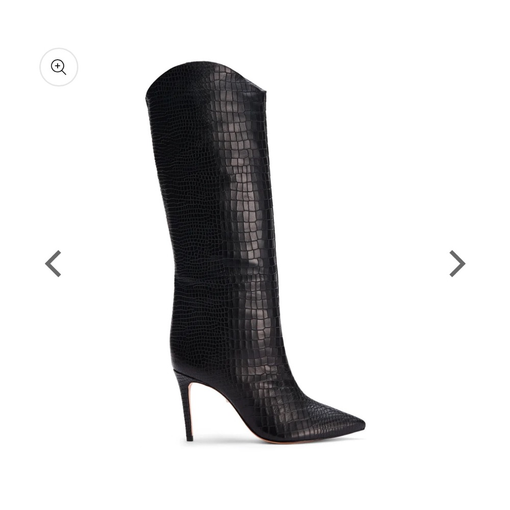 Tall black boots